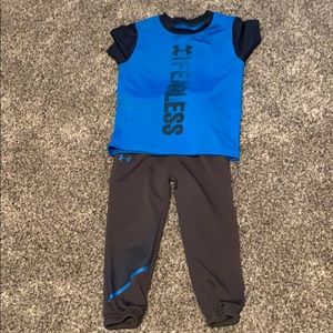Under armour boys outfit size 2T